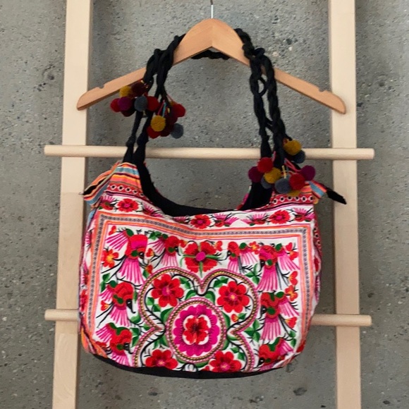 Embroidered boho bag/purse - Picture 3 of 10